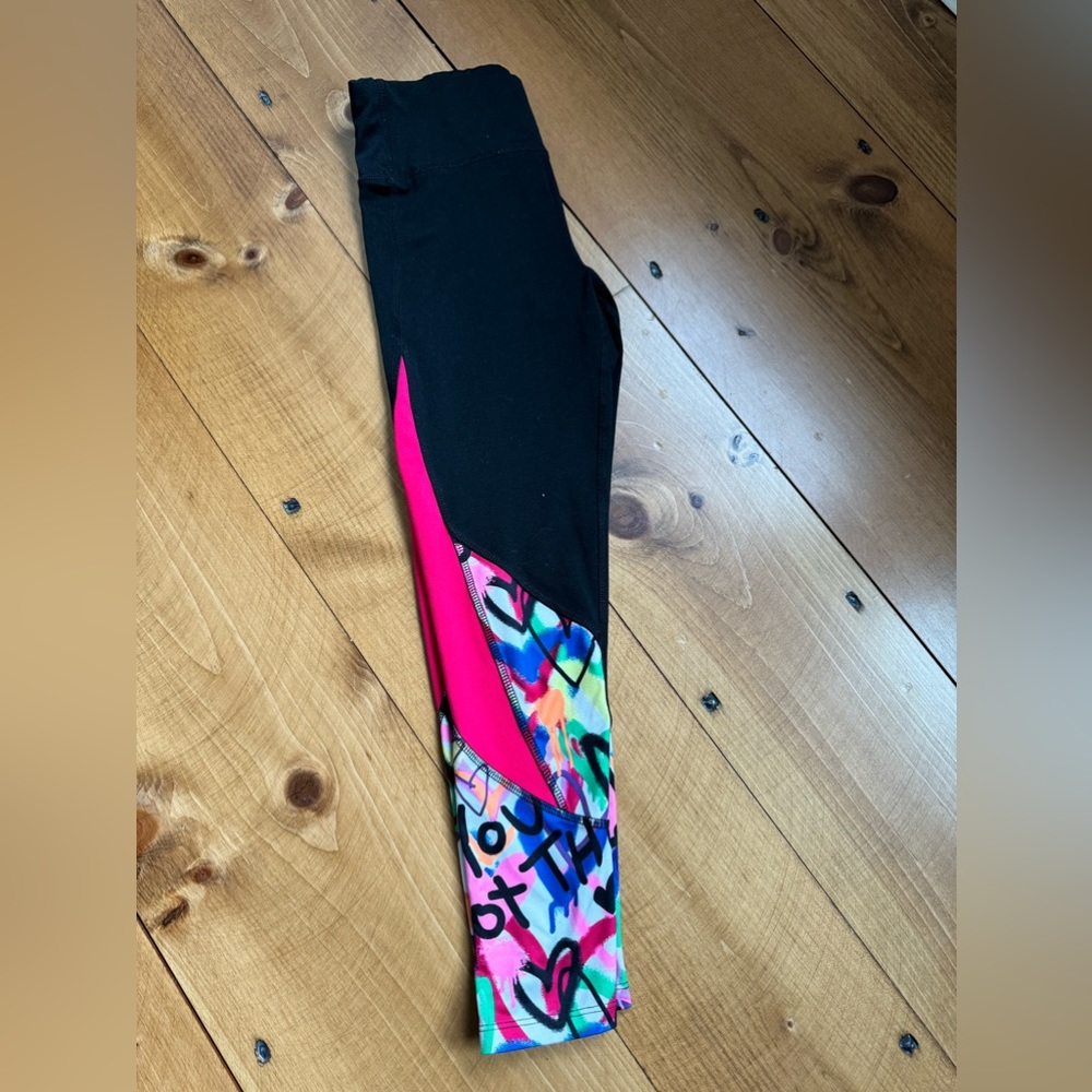 Justice Embrace All That is You Graffiti 
Leggings